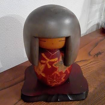 Amazon.co.jp: レトロ 創作こけし 加藤竜雄 加藤龍雄 伝統工芸